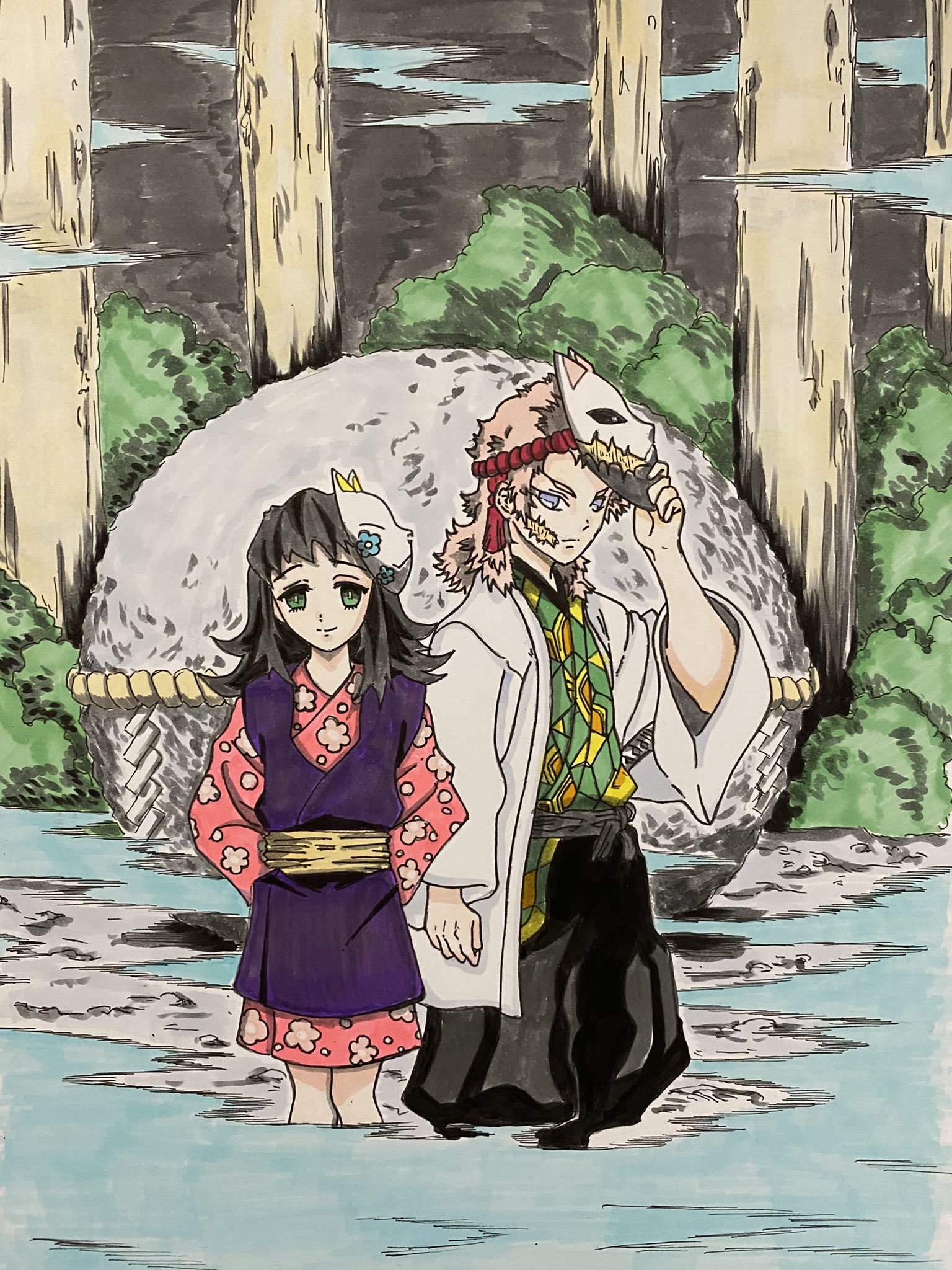 真菰と錆兎 Twitter Search Twitter