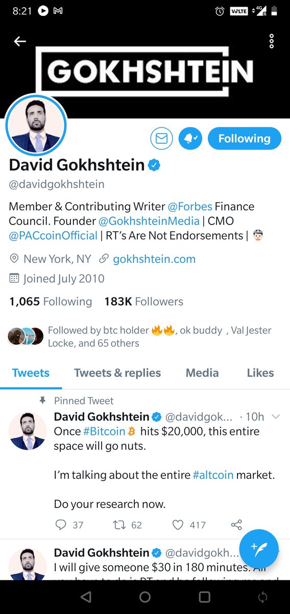 CryptoDesi13's tweet photo. @davidgokhshtein Done, pick me! https://t.co/livtKweONI