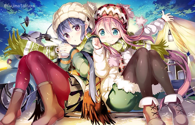 はふはふ~~ #いい息の日 #11月19日 #ゆるキャン 
