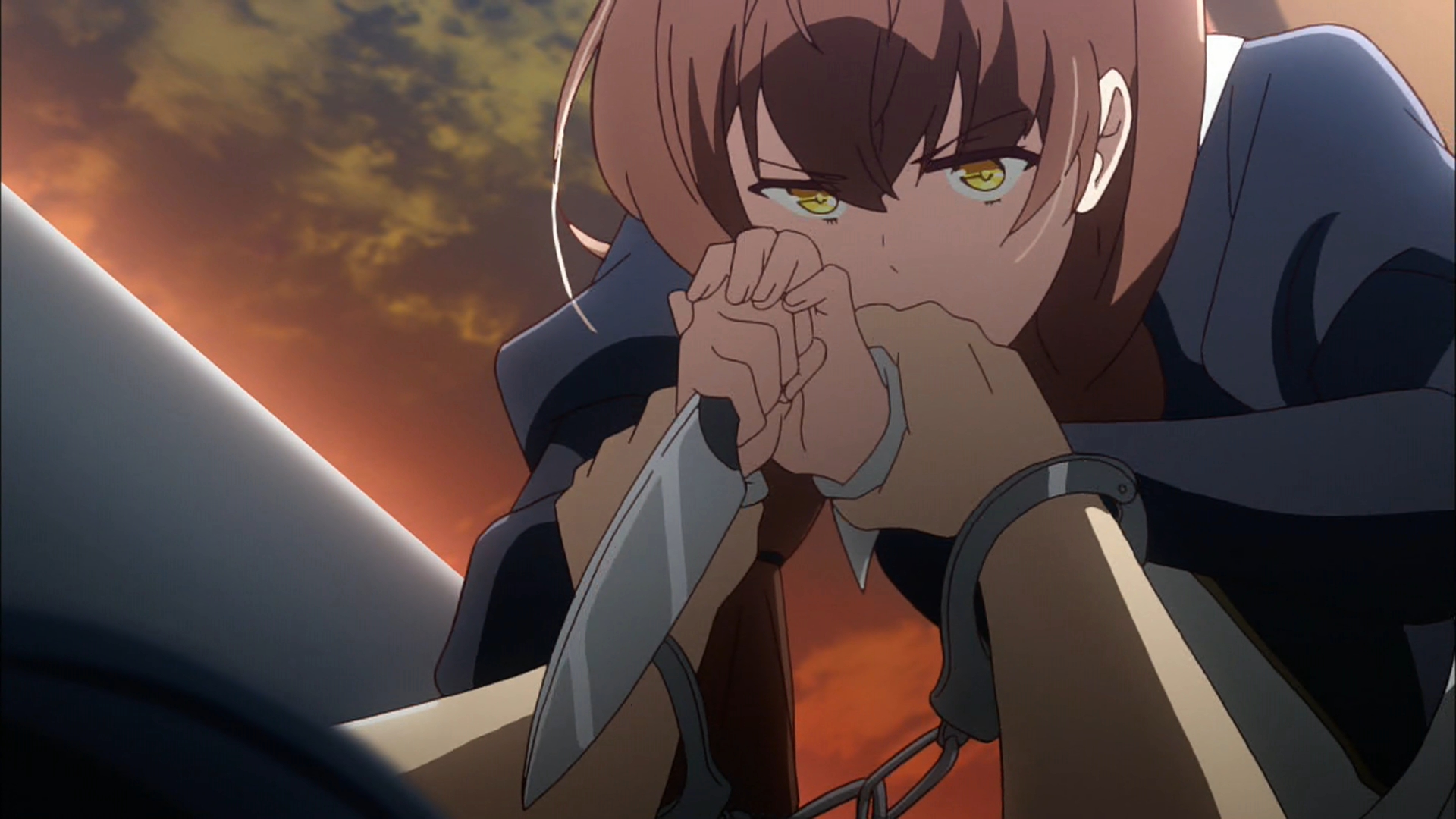 アニメマンガ名探偵すやまたくじ キミと僕の最後の戦場 あるいは世界が始まる聖戦 7話 シリアスなのか コメディなのか 捕虜を始末しようとしたり 敵も味方も裏で暗躍したり ストーリー的には戦記ものファンタジー けれど 次のシーンでは普通にコメディ