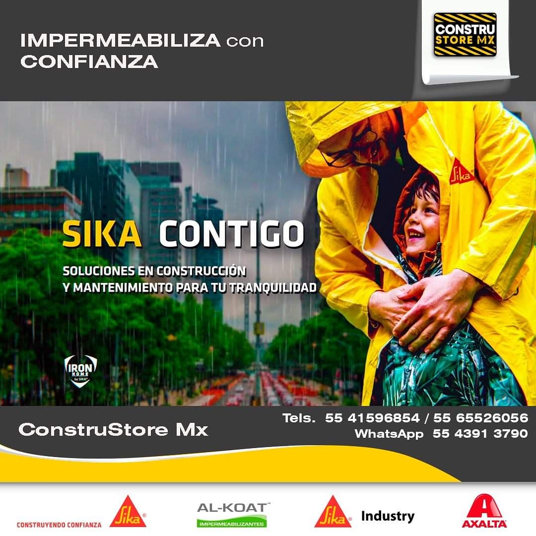 construstore's tweet photo. 𝗜𝗺𝗽𝗲𝗿𝗺𝗲𝗮𝗯𝗶𝗹𝗶𝘇𝗮 𝗰𝗼𝗻 𝗖𝗼𝗻𝗳𝗶𝗮𝘇𝗮, 𝗜𝗺𝗽𝗲𝗿𝗺𝗲𝗮𝗯𝗶𝗹𝗶𝘇𝗮 𝗰𝗼𝗻 𝗦𝗶𝗸𝗮.  #SikaContigo en #ConstruStoreMx

#Impermeabilizantes #Mantenimiento #Hogar #Industria #Construcción #CSMX #SikaPeriférico https://t.co/pfiLtwgmrr