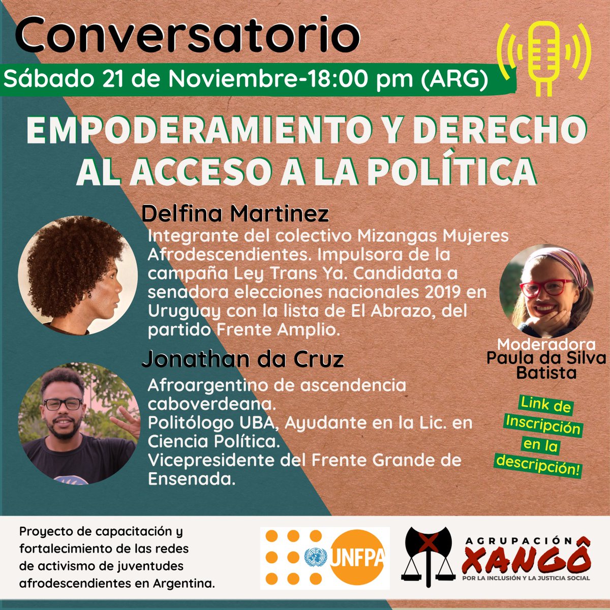 AFROXANGO's tweet photo. No se pierdan este  conversatorio el sábado  a las 18 horas. Inmejorable convocatoria, para ver, atesorar y difundir ✊🏿✊🏿 https://t.co/lGwwTBYuXN