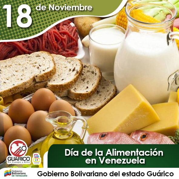 Gob_Guarico's tweet photo. #18Nov celebramos el Día Nacional de la Alimentación, en conmemoración a la creación del Instituto Nacional de Nutrición (INN) en 1949, para recordar la necesidad de garantizar el bienestar nutricional de la población.

#MisionesSocialesParaElPueblo
#EnCuerpoYAlmaPorGuárico https://t.co/OOGJq35G6V