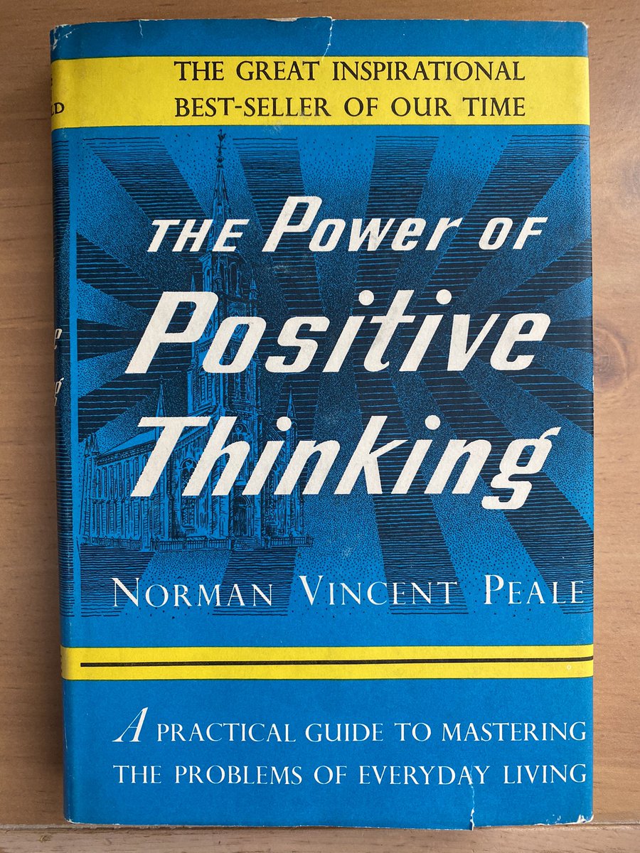 The Power of Positive ThinkingFound this while clearing out an old family storage unit.Cover tattered. Dust all over. Two decades in a box and then it was in my hands. I knew I had to read it.Here are a few lessons I took away to share with YOU 
