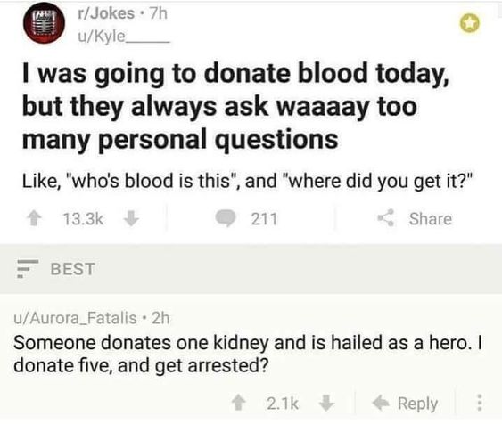 TheOfficialVV's tweet photo. Do you want it or not? 💉
.
.
.
#darkhumor #memes #violetvixen #reddit #reddithumor https://t.co/TgWvEH2Vxr