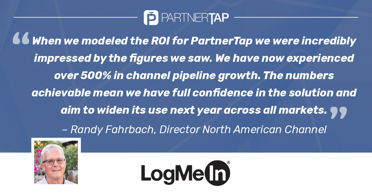 PartnerTap's tweet image. We were so excited to hear that @LogMeIn was able to uncover a 500% increase in pipeline using #PartnerTap. We love customer success stories like these! 
 #EcosystemAnalytics #ChannelSuccess partnertap.com/logmein-case-s…