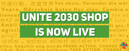 UNITE2030_'s tweet photo. TODAY IS THE DAY! 🔥

The UNITE 2030 Shop is now LIVE! Community Members can now shop t-shirts, sweatshirts, mugs, tote bags, and more to show their Changemaker spirit, and to help us raise money for good causes.

You can now shop here ⬇️
https://t.co/HMgWsong3s https://t.co/DX1frJr2wr