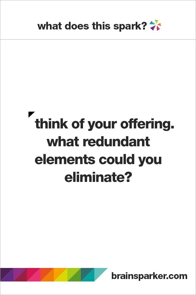 🤔 Think about a challenge you're facing with a project at work. What new thoughts does this card spark? 

#brainsparkerapp #innovatorpack #innovation