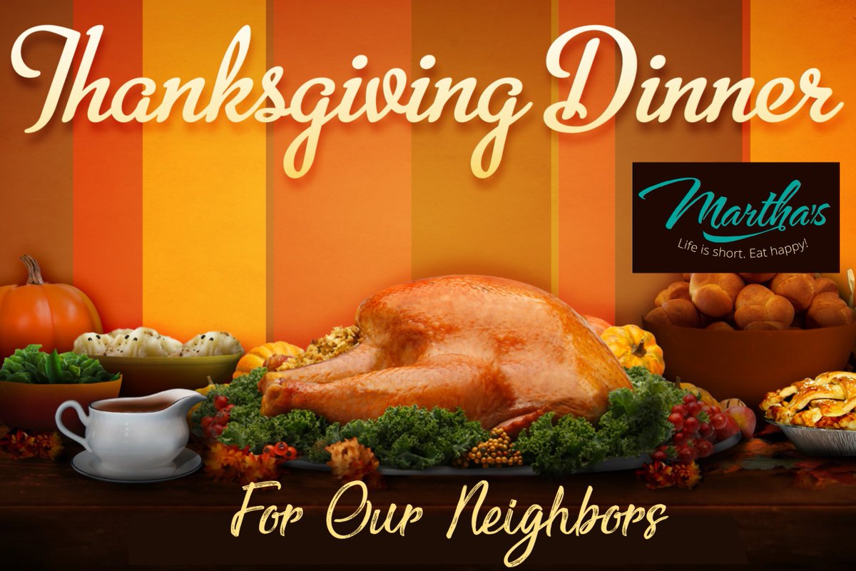 marthascapecod1's tweet photo. Martha’s is putting the THANKS and GIVING back in Thanksgiving
This year, we are staying safe and staying home.
We are making and GIVING traditional meals to our neighbors who may be alone this season.
If you would like to help contact@marthascapecod.com or 774-763-2066 https://t.co/FrKkIYJ25x