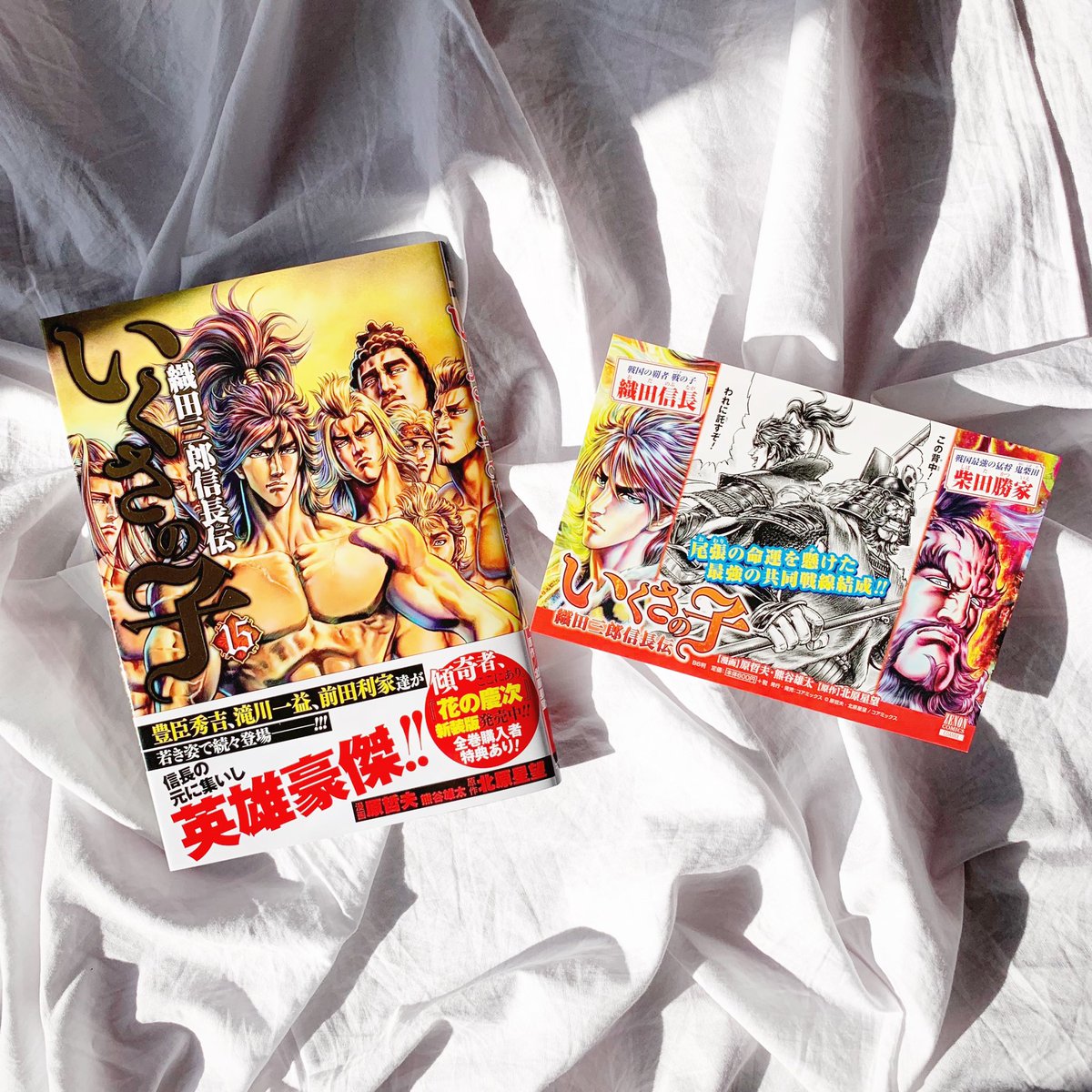 コアミックス 販売営業課 販促物 ゼノンコミックス いくさの子 織田三郎信長伝 15巻 原哲夫 北原星望 A6ポップ をご用意しております