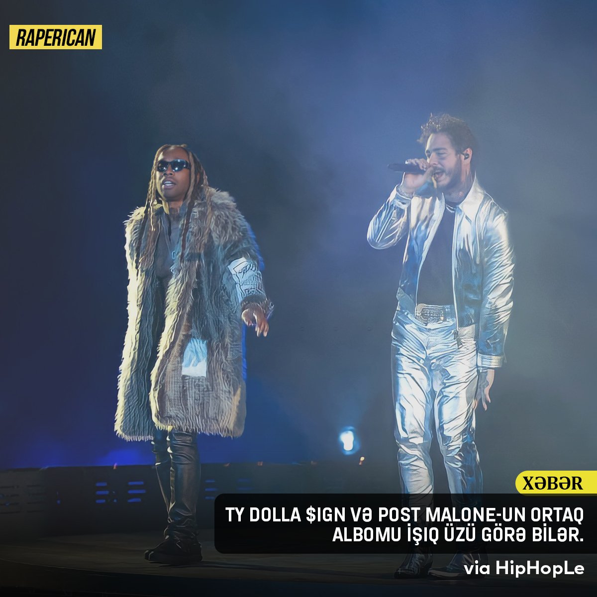raperican's tweet image. @tydollasign teases @PostMalone collab album (via @HiphopLE) 🤯 

#raperican #tydollasign #PostMalone