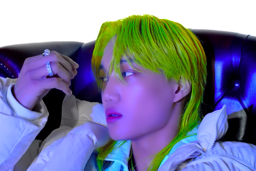 soompi's tweet photo. WATCH: #EXO's #Kai Introduces His Solo Debut Concept With Mood Sampler And Photos https://t.co/boBVuXAOFE https://t.co/C7FvmGUvaC