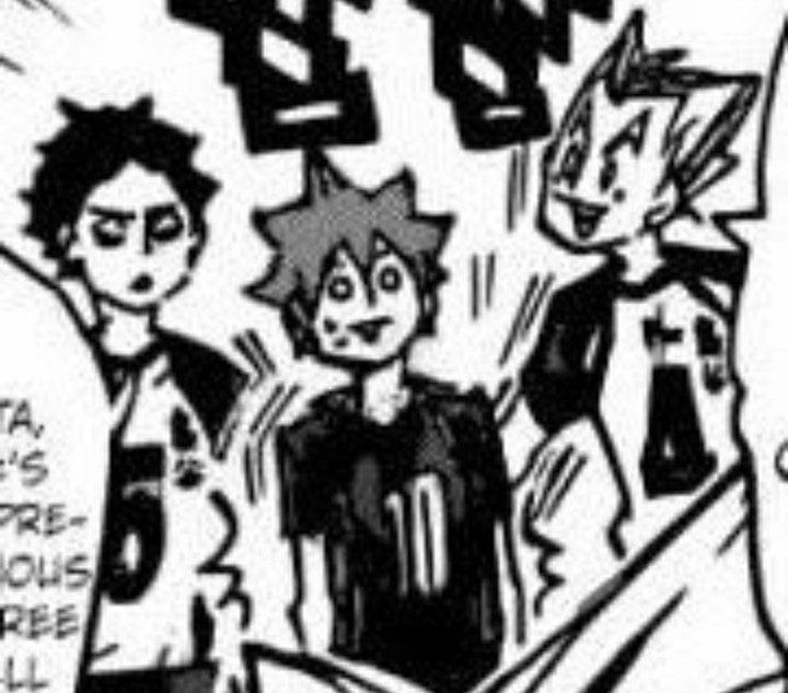 good morning to bokuaka with Hinata 