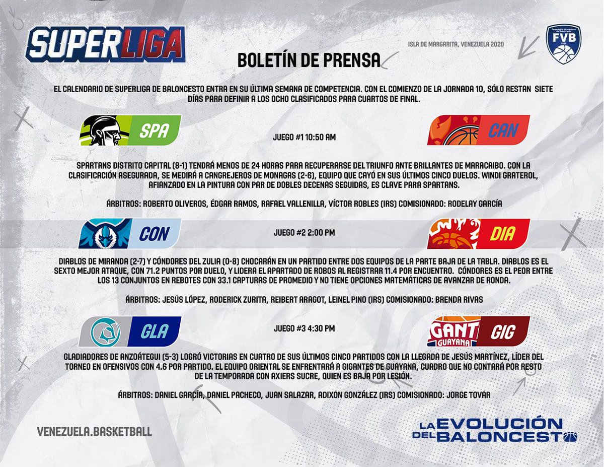 SuperligaVen's tweet photo. #Superliga

📰 Boletín de Prensa 18/11/2020 📰 https://t.co/IoT8z3os1m