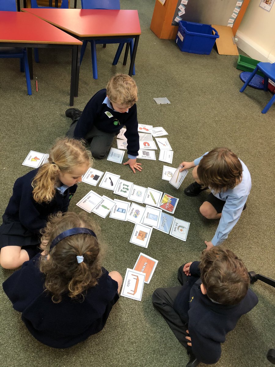 SibfordJS's tweet photo. How to sort objects? A question for #SibfordYear1and2 to solve this afternoon. #science #materials #catergorising #higherorderthinking #SibfordJS #BeYouBeSibford #teamworkwednesday https://t.co/jqD4Xv8qdI
