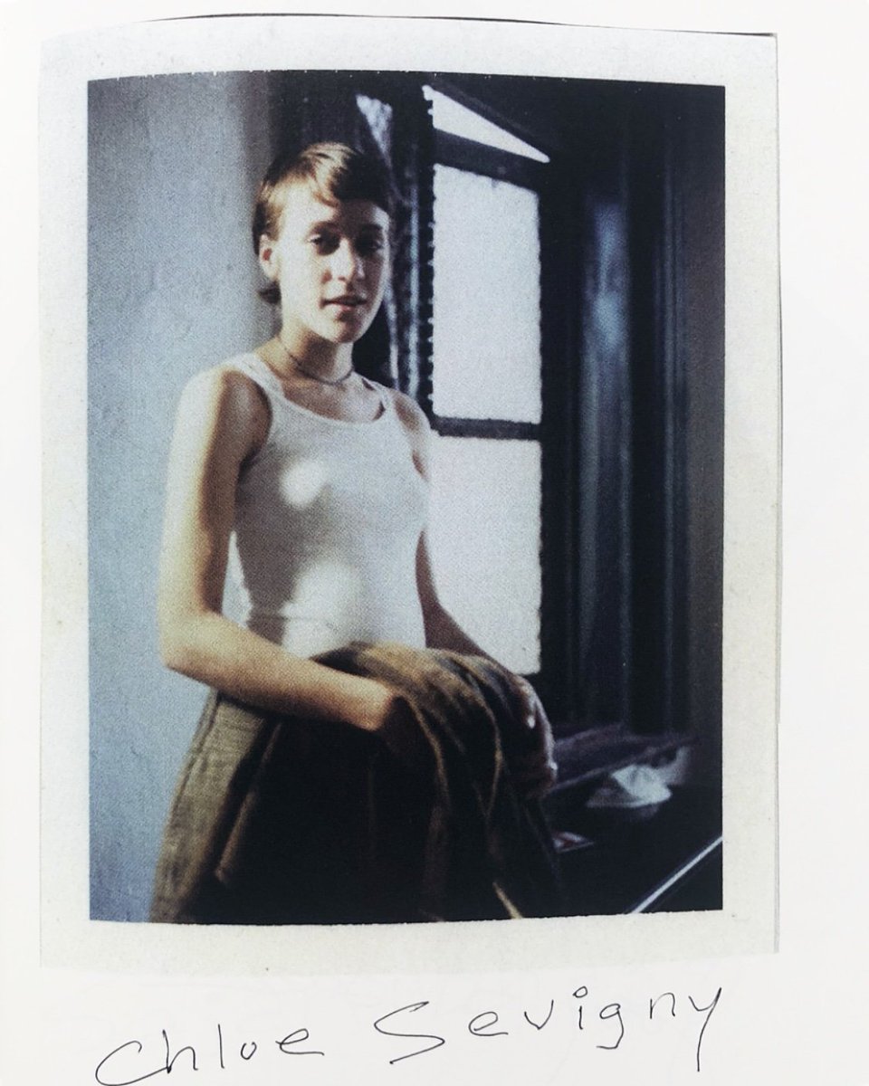 MUBI on Twitter: "Chloë Sevigny behind the scenes of KIDS, 1995.…