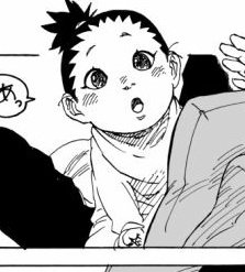 littlenaraboy's tweet image. Shikadai is SUPER HAPPY