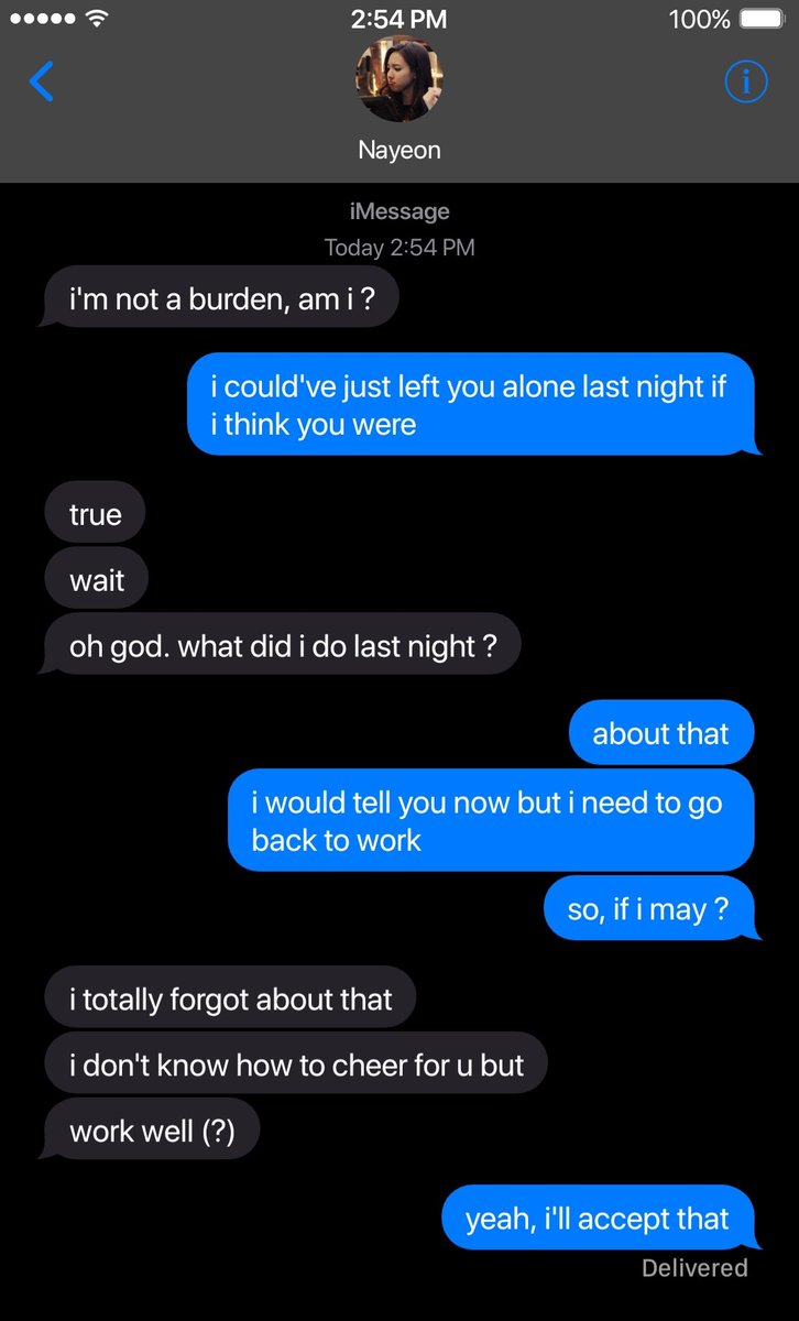 58. she'll gladly accept it