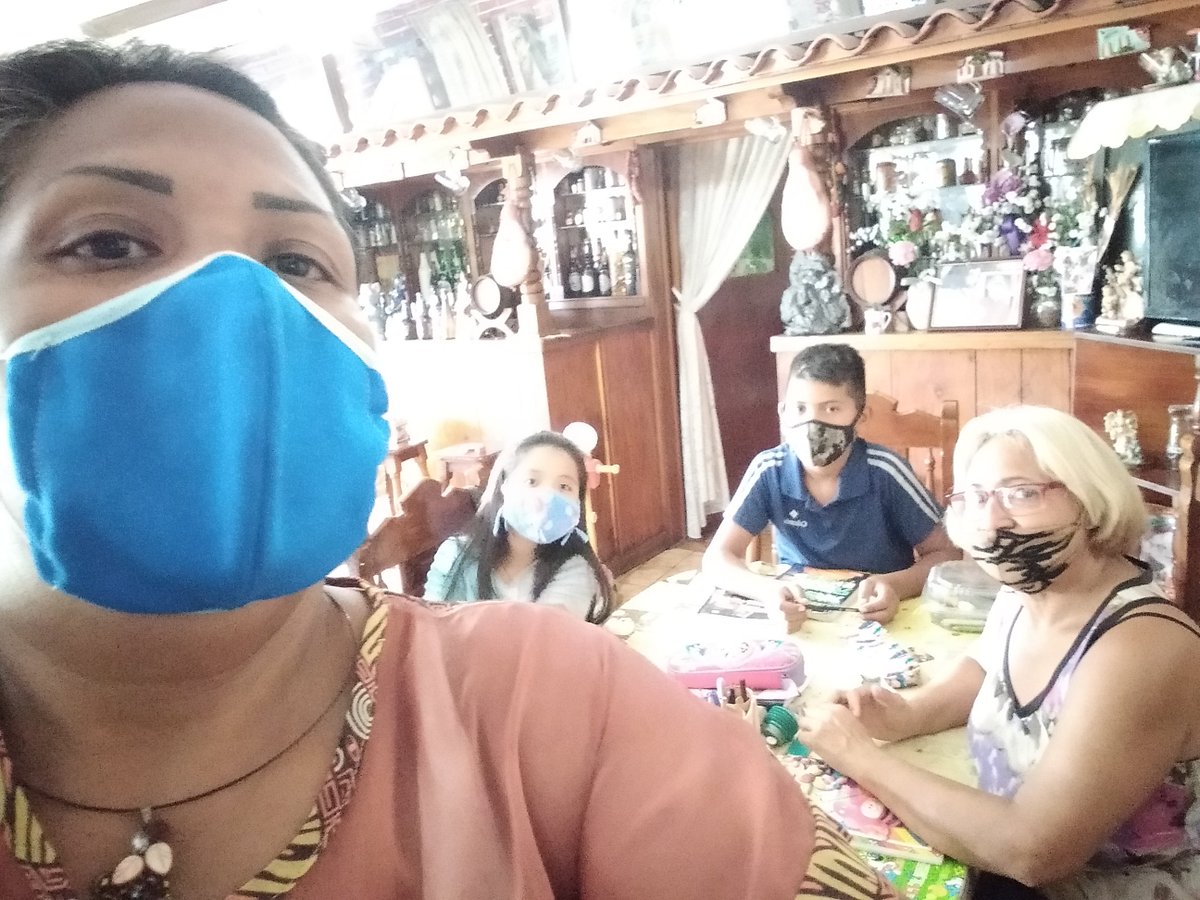 Asesoría Pedagógica Comunitaria PAIL  con la facilitadora Maria Peña y el Clifpmbolivar  San Mateo  16-11-20 atendiendo al Componente de Complementariedad Pedagógica