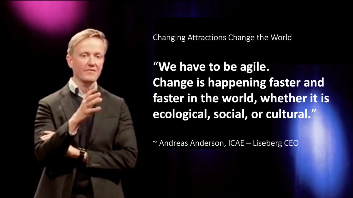 JKageorge's tweet photo. “This notion of constant change is part of the DNA of the attractions industry.”
Thank you, Andreas, for your daring insights during your closing keynote at #IAAPAExpo #VEC2020.
The change advocate: https://t.co/g6k2xEDA9N
#everchanging #alwaysimproving #challengeaccepted https://t.co/2sfcUmHf7w