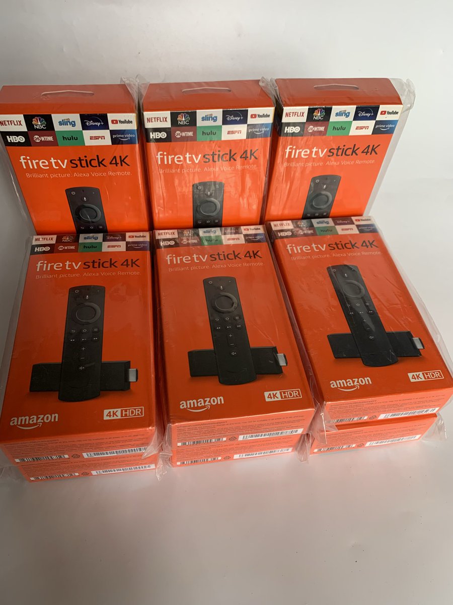Planetex2's tweet photo. Now in stock : Brand new,sealed US Model Amazon Fire TV Stick 4K with Alexa voice control. 

Stream your favorite TV shows, movies, news and sports .
N30,000. 

No more cable bills
DM for order. Please re tweet when you see this. Thank you.
#arisetv https://t.co/XHmsOflzF7