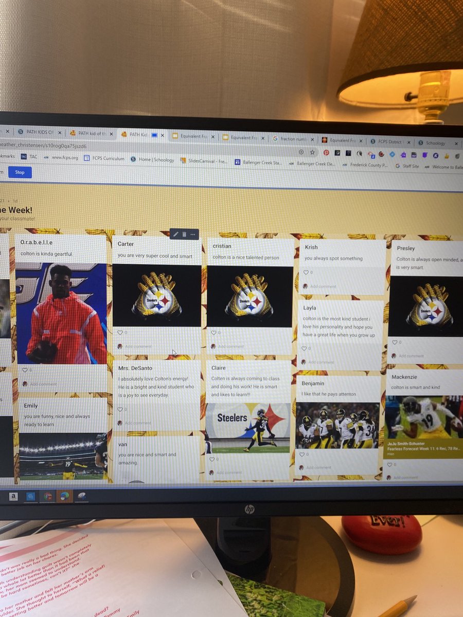 HChristensen_3's tweet photo. Love my PATH kids padlets! The kids leave such kind words for their classmates and then upload pictures of their favorite things ❤️ https://t.co/QVM17M7Pye