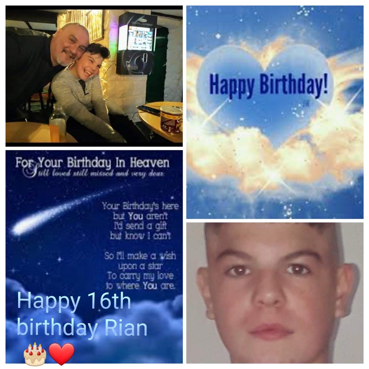 roseflutterby's tweet photo. Happy heavenly birthday Rian 💙💙 https://t.co/gZmaqM9aSl