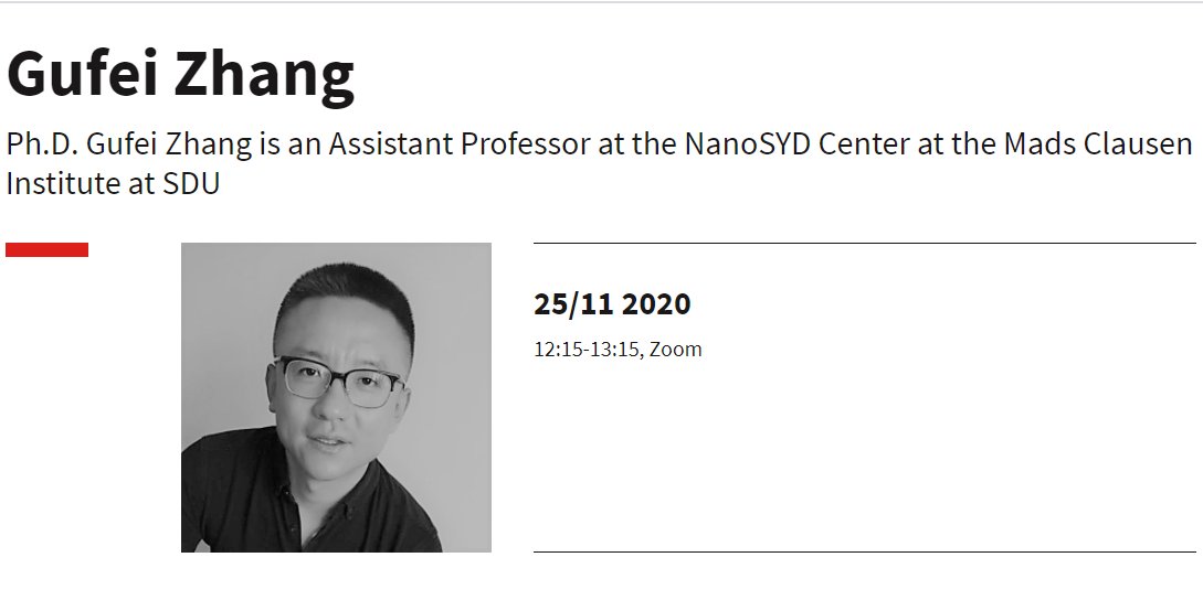 DanishIAS's tweet image. We are looking forward to Gufei Zhang's #DIASlecture next Wednesday where he will present the research on quantum materials recently carried out by the QURE-group at Centre for Nano Optics at The Mads Clausen Institute @SyddanskUniv
Read more and sign up: danish-ias.dk/events/gufei-z…
