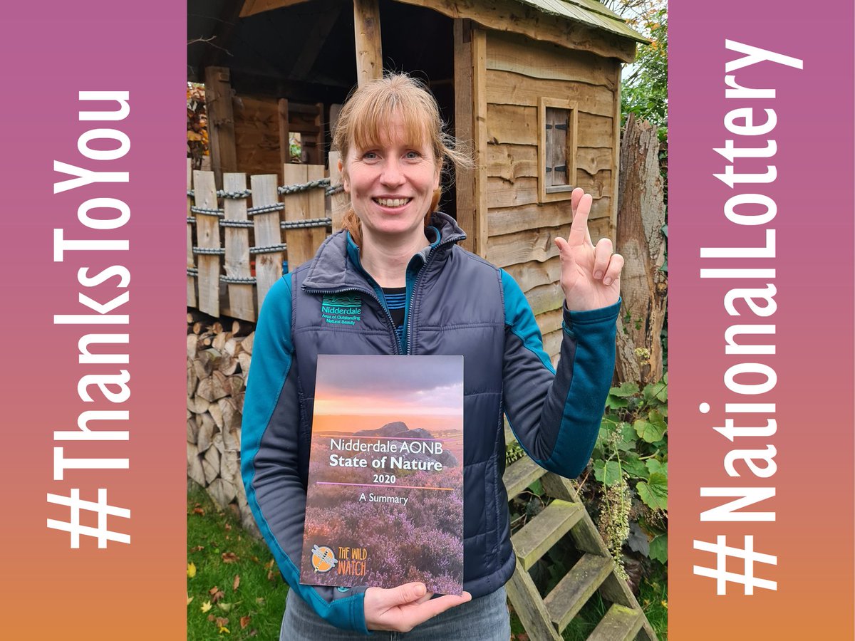#ThanksToYou #NationalLottery players, we now know more about #wildlife in the #AONB that ever before. We hope our recent State of Nature report will continue <a href="/TheWildWatch/">TheWildWatch</a> legacy of inspiring people to take action for nature. Read the report here: nidderdaleaonb.org.uk/stateofnature/
