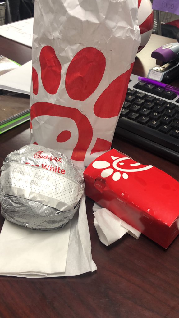 Surprise breakfast from a former student! I promise this isn’t the reason I work on building relationships with my kids 🤪