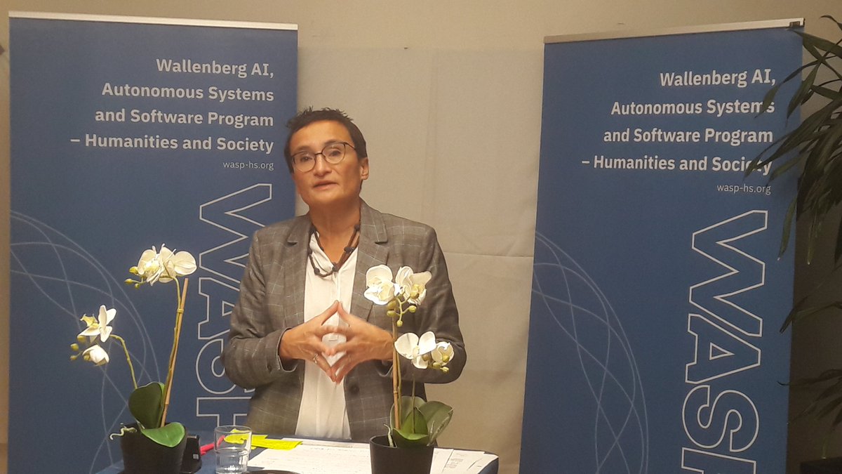 WASP-HS program director @vdignum closing the 1st #AI4HS2020 conference on AI, Humanity and Society: "ask more questions!"