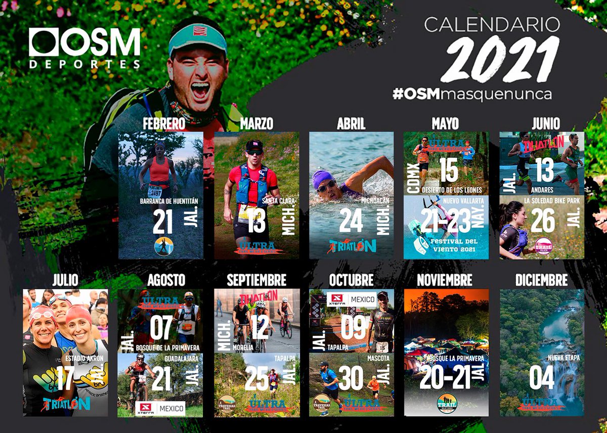 OSMDeportes's tweet photo. #OSMmasquenunca
#Calendario2021 https://t.co/InKIU19Dwk
