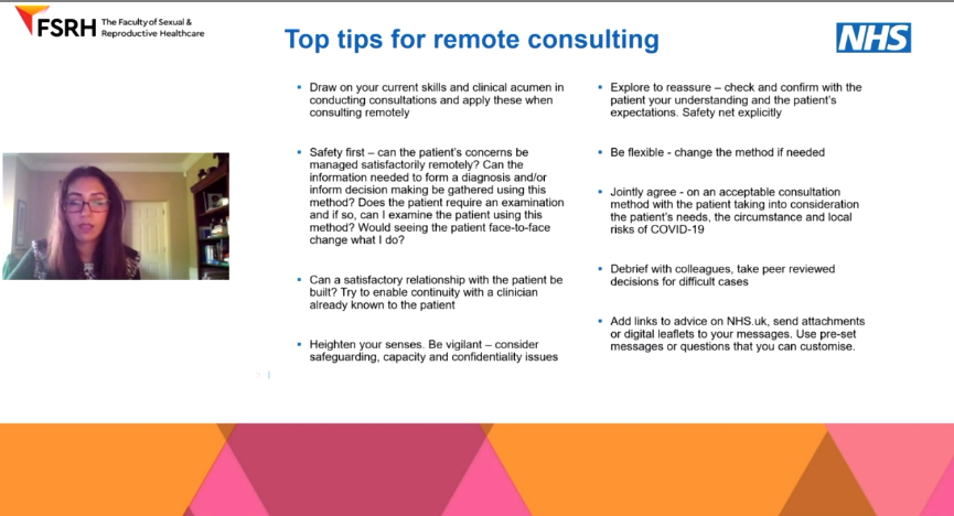 COSRH_UK's tweet photo. 'We need inclusive implementation to ensure patients don't get left behind as services become/remain digital due to the current pandemic.
If digital doesn't work find other ways such as engaging with digital champions or social prescribers.'
@MinalBakhai
#FSRHLive #FSRHVirtual https://t.co/3HuP8nWHRv