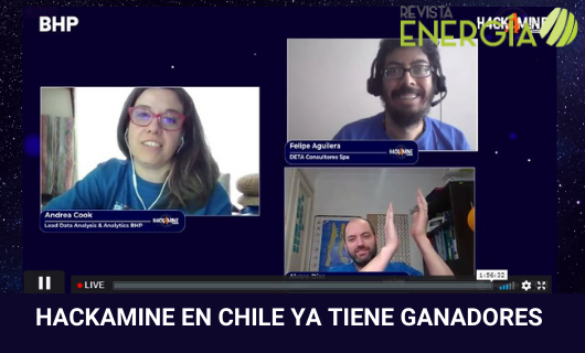RevEnergia's tweet photo. Hackamine en Chile ya tiene ganadores
https://t.co/NuW0e9dW2r
#Santiago #Chile #BHP #Hackamine #pich #demoday #premios #innovacion #mineria https://t.co/fzHQdITuEJ
