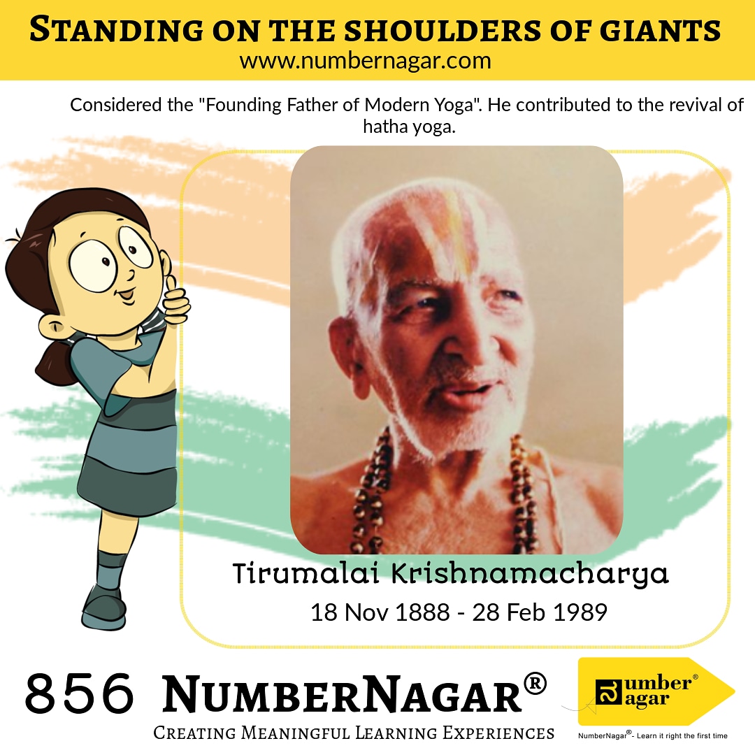 number_nagar's tweet photo. Father of Modern Yoga. He is the teacher of BKS Iyengar. He introduced a new form of yoga in the early 1900s. https://t.co/g1n6HzZUeV click this link to know more https://t.co/xgIhE8tRDA