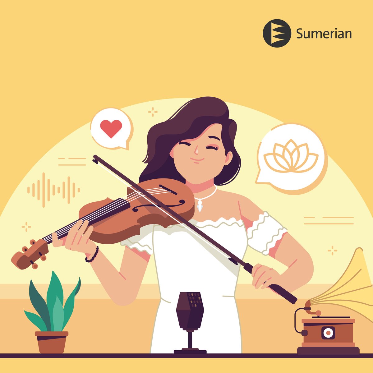 sumerianaudio's tweet photo. Music is a communication tool that music composers have used over the ages to express themselves and connect with their audience. Sumerian technology can improve this experience and provide a lasting connection with one's favorite music genre. Inbox us to lean more. https://t.co/bBd7vLONv0