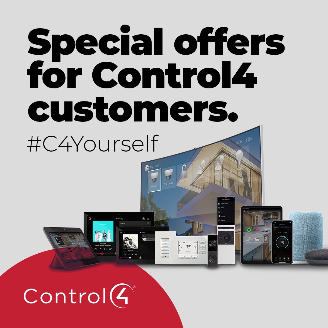 control_visual's tweet image. Already have @Control4 #Smarthome? Then your eligible for special discounts this #C4Yourself month.... 

ctrl4.co/c4y/UK-VIS902/3         #Neeo #Remote #NeeoRemote #HomeAutomation #Smarthome #SmartRemote #Entertainment #SpecialEdition #banbury #Oxfordshire