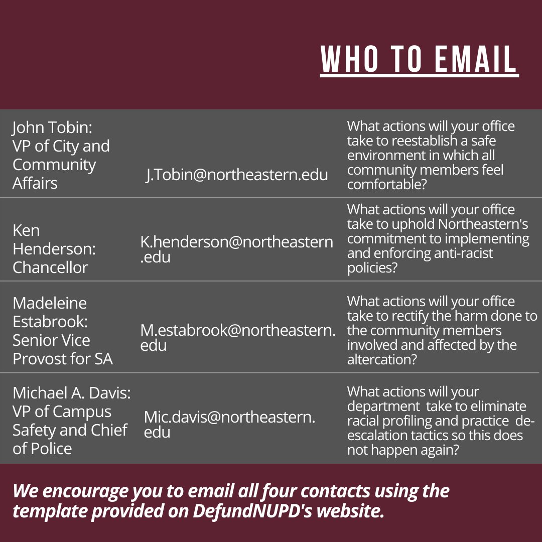 NU Student of Color Caucus tweet media