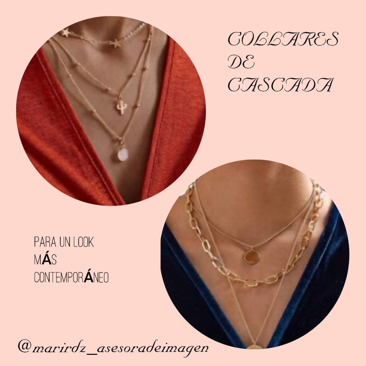 maribautista01's tweet photo. Gargantilla de Cascada actual , al combinarla con una cadena más larga nos da un look más bohemio
Los accesorios son nuestro mejor aliado, para cambiar tu estilo de un OUTFIT.
@marirdz_asesoradeimagen
Instagram
#tipsmujeres #moda2020 #modafeminina #mujeres https://t.co/wivwW0aydj