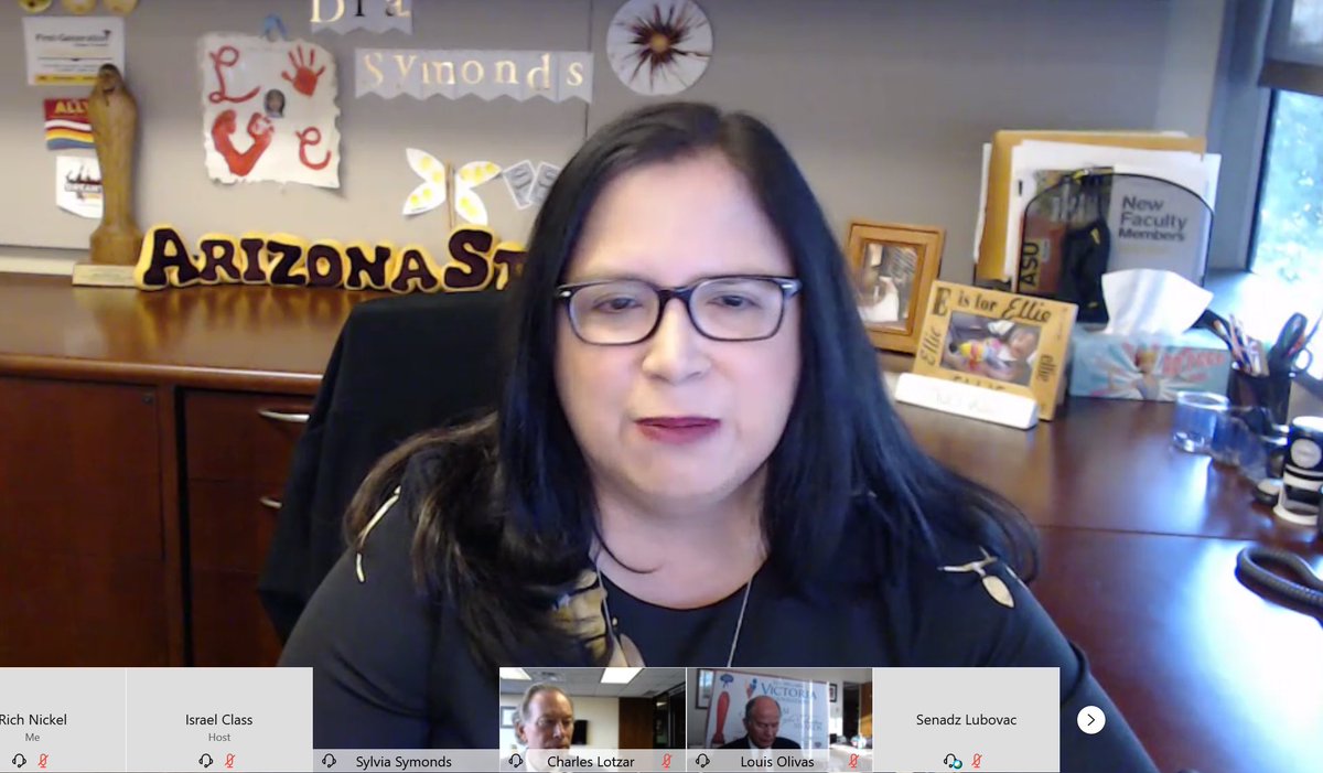 Rich_Nickel's tweet photo. Congratulations to our @AccessASU friend and partner, Dr. Sylvia Symonds for winning the 2020 #VictoriaFoundation Outstanding Support of Hispanic Issues in Higher Education award. @CollegeAZ and @AzCollegeAccess can know what a student champion Sylvia is! https://t.co/7YJaSkN9LZ