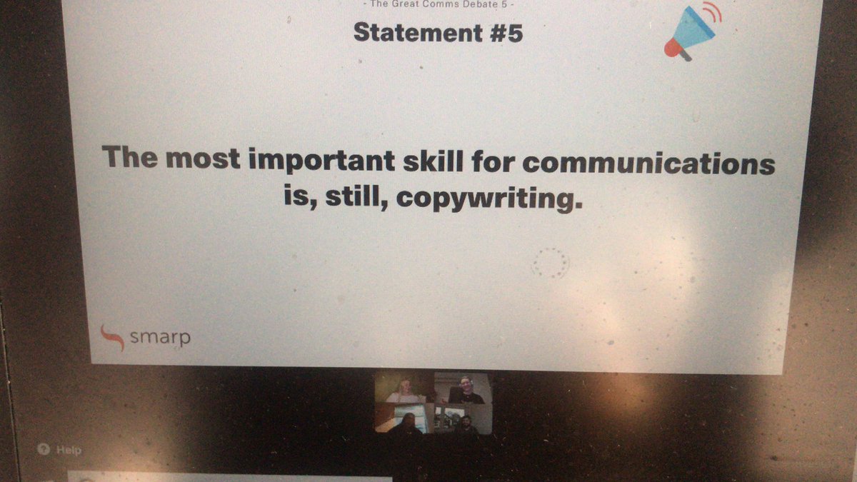 Writing is a very important skill that will be with us; it will always be relevant. However, storytelling is becoming an important skill to develop for internal communication in this very ‘busy’ world. #GreatCommsDebate