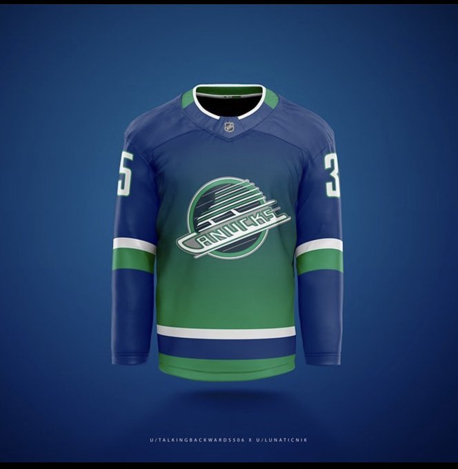 Canucks Reverse Retro Concept. Excited to see what they do with the RRs  best season, if they are indeed coming back! : r/hockeyjerseys