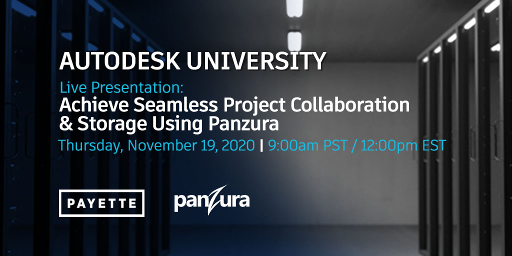 MicrosolTweets's tweet photo. Join our live @autodesku presentation, with @GallivanDan of @payettepeople and Greg Wesner of @PanzuraStorage, as we discuss how to Achieve Seamless Project Collaboration Using #Panzura. Register now - https://t.co/uDqpNcudAm

#AU2020 #design #ProjectStorage https://t.co/yP76RozT10