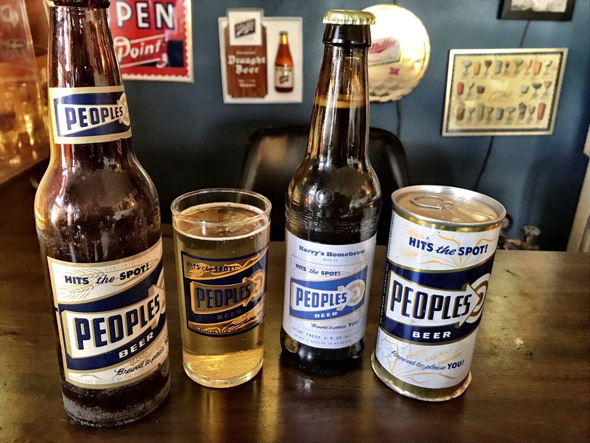 The first Peoples Beer consumed in Milwaukee since...1972? Thanks to <a href="/OshkoshBeer/">Oshkosh Beer</a> for the recipe and <a href="/AmandaISeligman/">Amanda Irene Seligman</a> for letting me use homebrewing for course credit!