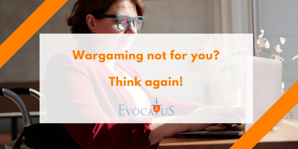 EvocatusUK's tweet photo. #Wargaming is about developing strategies, challenging linear thinking and testing assumptions and bias making it the perfect #businesstool for 2020! 
Let Evocatus challenge your preconceptions of wargaming with games built for any business situation >>  https://t.co/5nIIGcB3aR https://t.co/NlnlqKxjjq