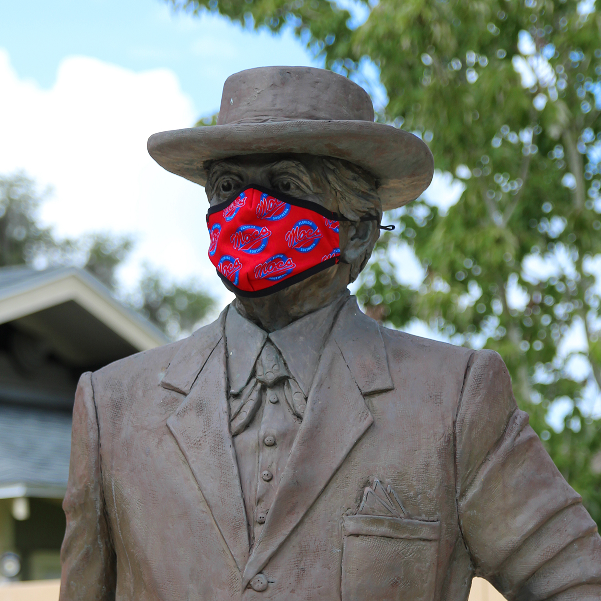 FLSouthern's tweet image. Finish strong. Keep masks on. Frank says so. 😉

#MocsMaskUp! #FSCares #FrankLloydWright
