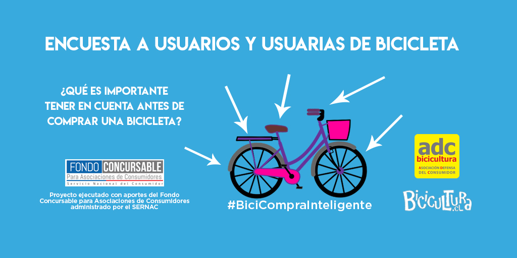 bicicultura's tweet photo. Responde 4 preguntas claves en 3 minutos y ayúdanos a construir la Guía para Compra Inteligente de Bicicletas. Comparte con tu contactos para que las respuestas sean muchas. 
Para responder, pincha aquí

https://t.co/CGViVhd0FD

#BicicletaModoEsencial https://t.co/jQYmM0i9IF