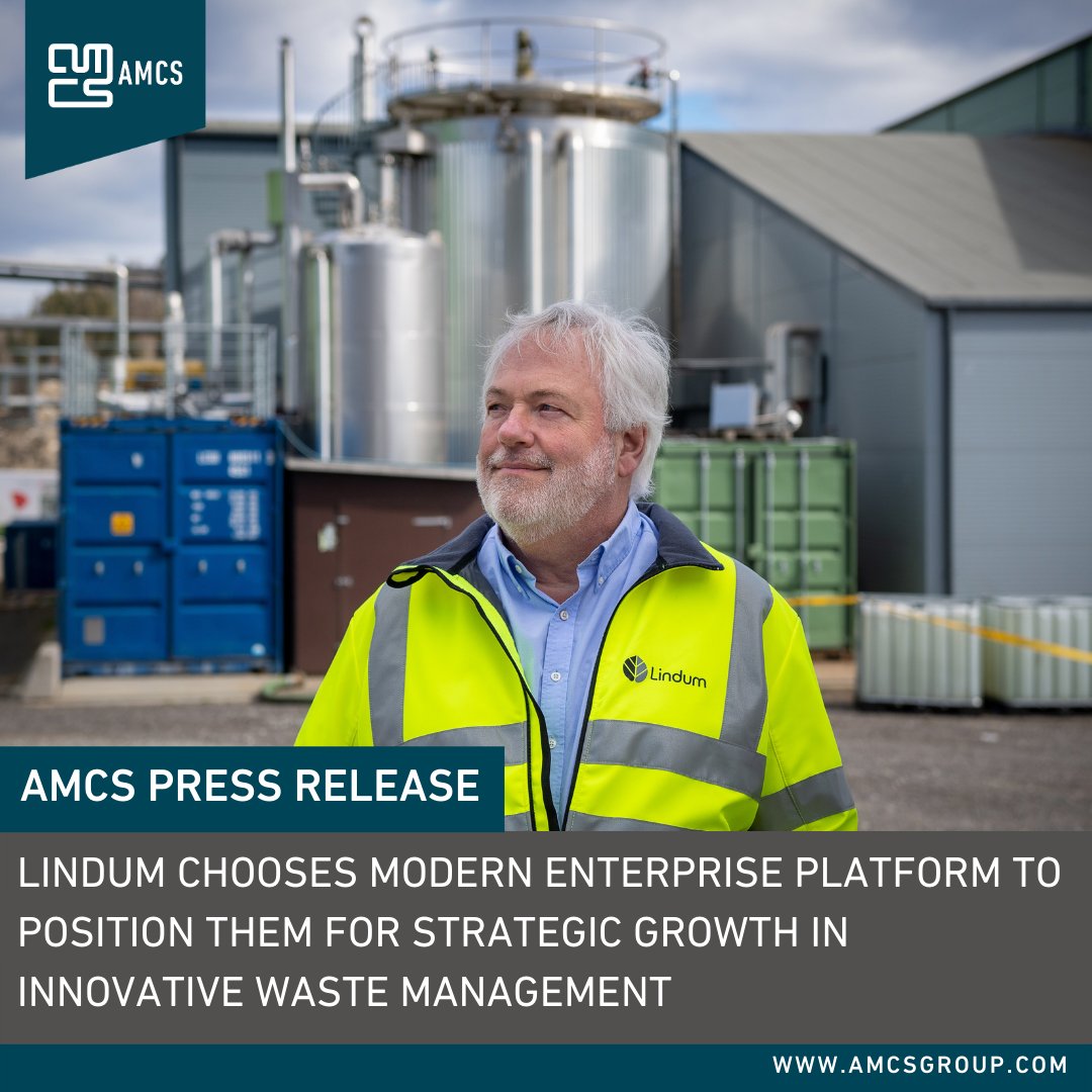 AMCSGroup1's tweet image. Lindum’s decision to implement the AMCS Cloud based Platform is expected to boost their ability to grow the organization organically and expand their services to offer more solutions for sustainability. Read more below!

#AMCS #software #waste #solutions

ow.ly/HFRH50Co2hU