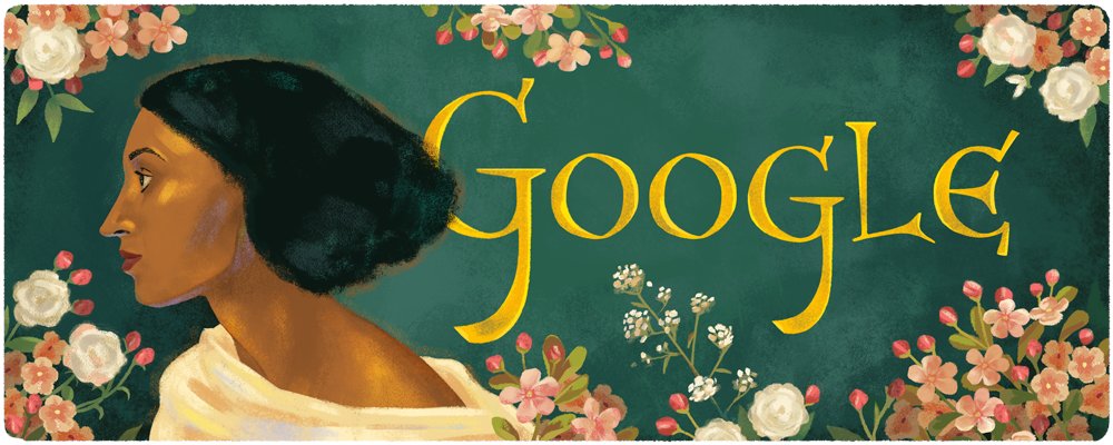 GoogleDoodles's tweet photo. A #GoogleDoodle for Jamaican-British artist muse Fanny Eaton 🎨🇬🇧

Known as one of the most influential muses to the Pre-Raphaelite Brotherhood, Eaton helped to redefine Victorian standards of beauty &amp; diversity 🖼

Learn more → https://t.co/svNVmCCXvd https://t.co/aW0Z6daF0i