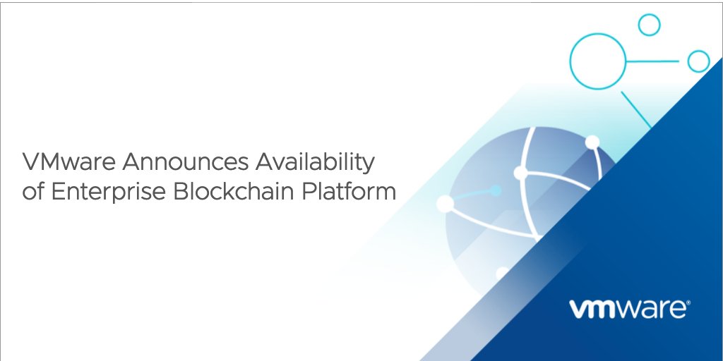 Excited to announce the availability of VMware Blockchain, an enterprise-grade DLT platform that provides a foundation for enterprises to build multi-party, decentralized applications! Read what our customers have to say about it.  lnkd.in/gRGQZTt <a href="/vmwocto/">VMware OCTO</a>   <a href="/VMware/">VMware</a>